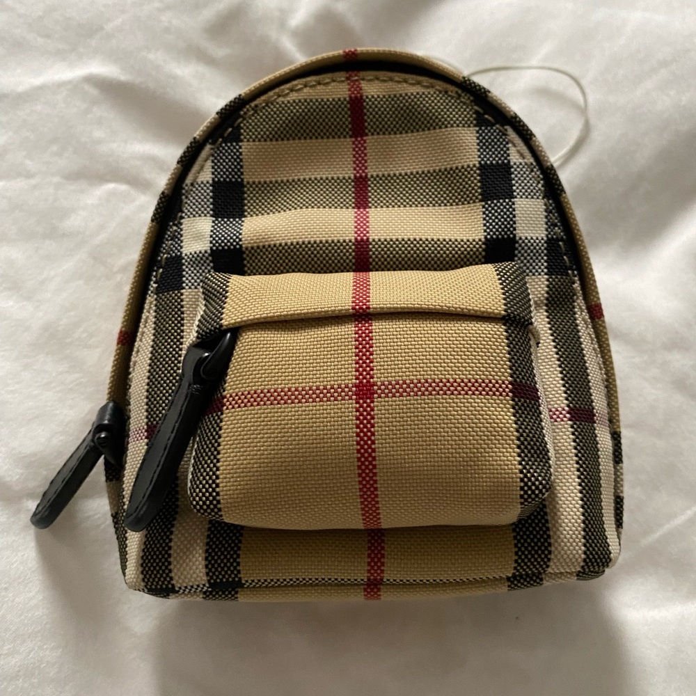 Brand New with Tags Burberry BackPack Keychain